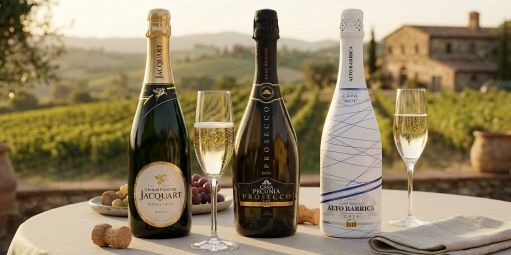 Prosecco, Cava czy Champagne? Przewodnik, który naprawdę rozwieje wątpliwość.
