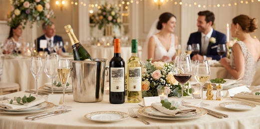 Jak zaplanować wino na przyjęcie weselne?